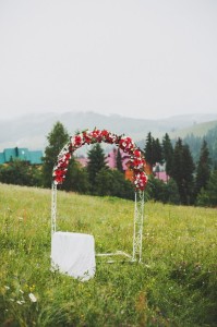 Арка на виїзну церемонію