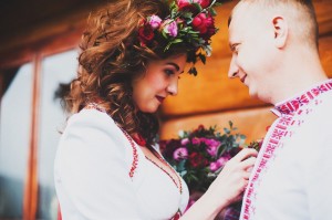 Наречена у вінку