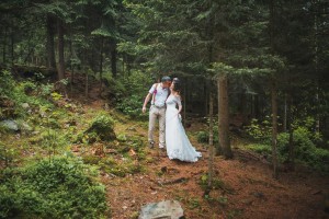 Весільна фотосесія в горах